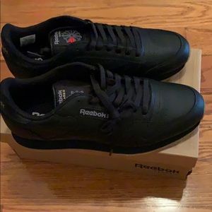Reebok black sneakers